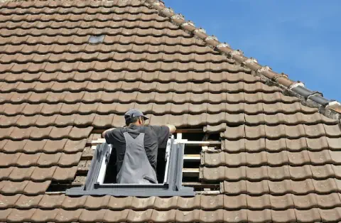 Pose de velux - Signes